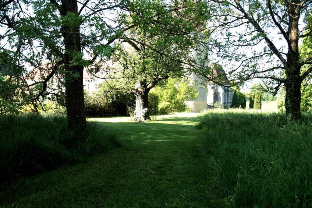 Chambre Jaune Manoir De La Vove Perche Bed & Breakfast Corbon  Bagian luar foto