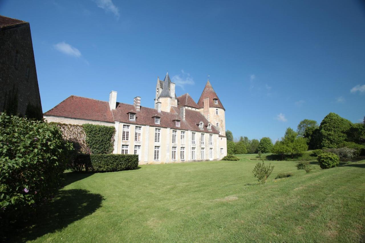 Chambre Jaune Manoir De La Vove Perche Bed & Breakfast Corbon  Bagian luar foto