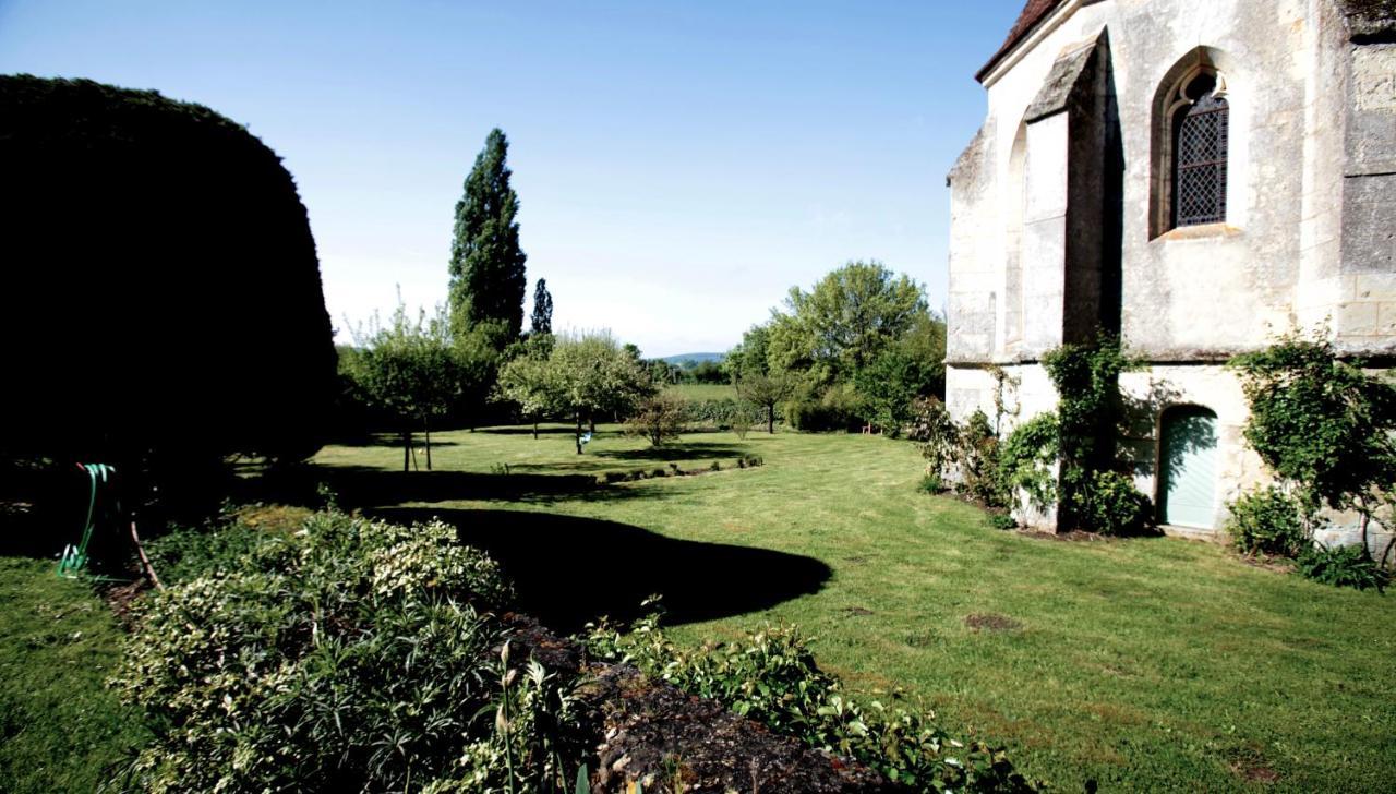 Chambre Jaune Manoir De La Vove Perche Bed & Breakfast Corbon  Bagian luar foto